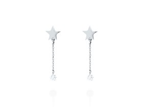 Earrings   in 18kt yellow Gold and diamonds