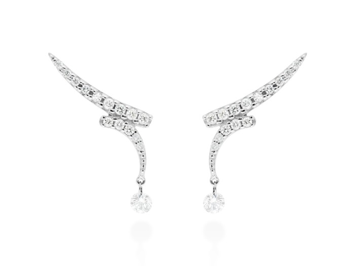 Earrings   in 18kt yellow Gold and diamonds