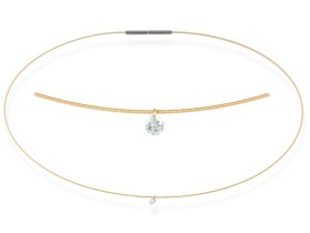 Necklace in 18kt. Gold and diamonds