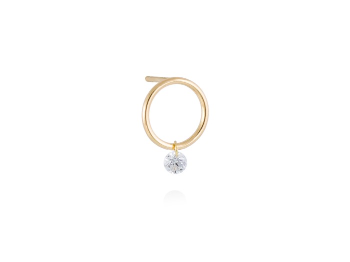 Piercing BALLERINA ROUND in 18Kt Gold und Diamant
