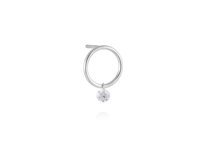 Piercing BALLERINA ROUND in 18Kt Gold and diamond