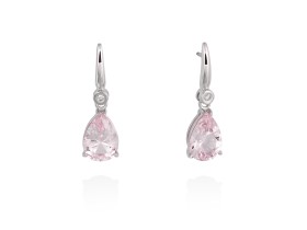 Pendientes de Oro 18Kt  talla pera
