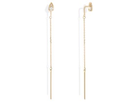 Ohrringe   in 18kt. Gold und Diamanten