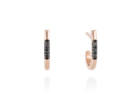Ohrringe in 18kt. Gold und Diamanten