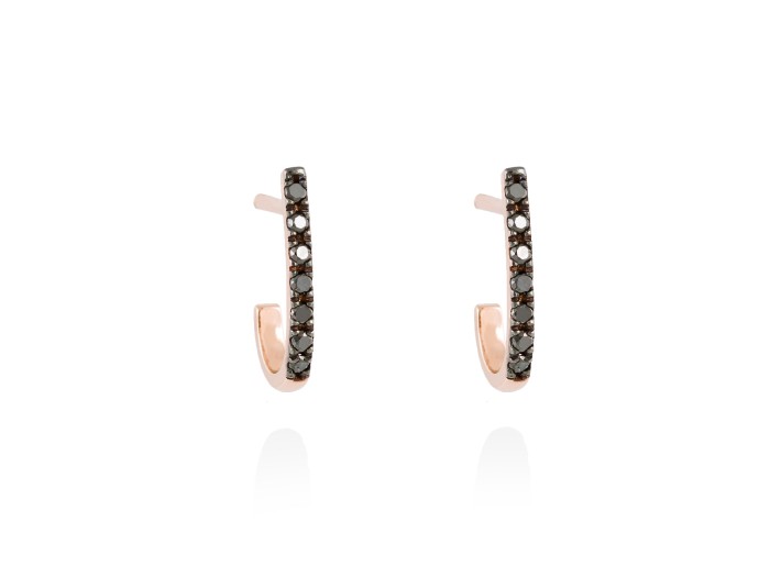 Earrings in 18kt. Gold and diamonds