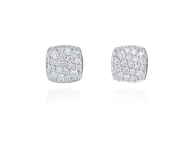 Ohrringe in 18kt. Gold und Diamanten