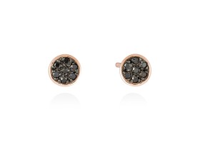 Earrings in 18kt. Gold and diamonds