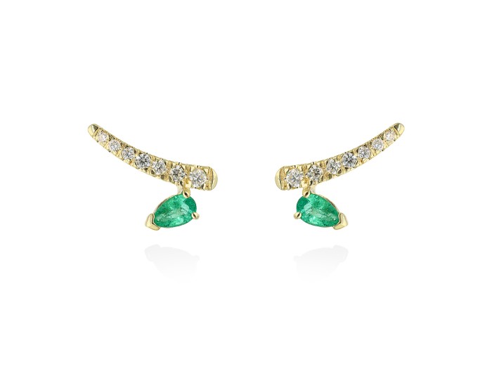 Ohrringe   in 18kt Gelbgold und Diamanten