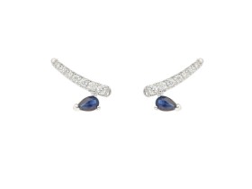 Ohrringe   in 18kt Gelbgold und Diamanten
