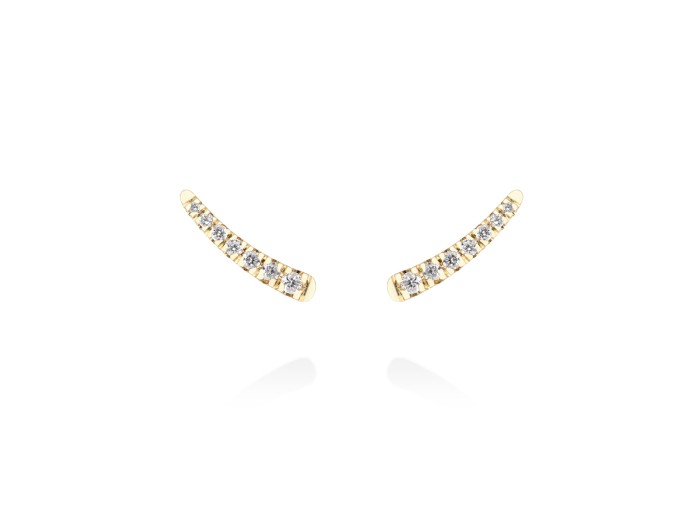 Earrings   in 18kt yellow Gold and diamonds