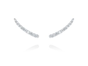 Ohrringe   in 18kt Gelbgold und Diamanten