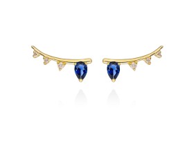 Ohrringe   in 18kt Gelbgold und Diamanten
