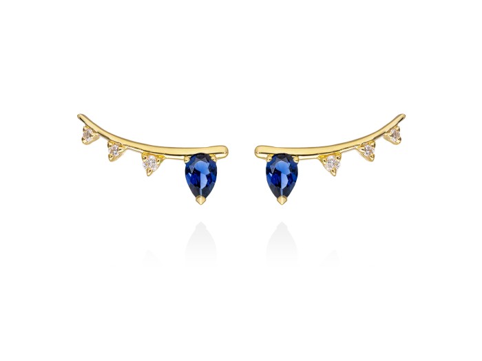 Ohrringe   in 18kt Gelbgold und Diamanten