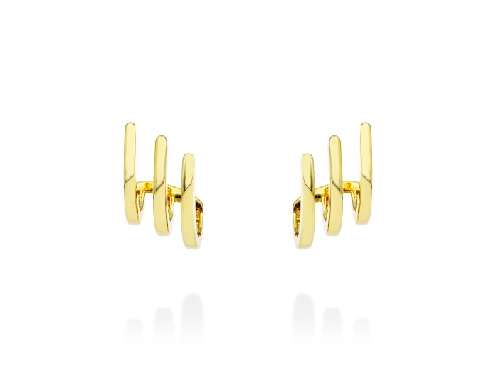 Pendientes   en Oro amarillo 18Kt