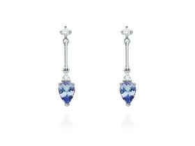 Ohrringe   in 18kt Weißgold und Diamanten