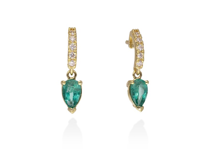 Earrings   in 18kt white Gold and diamonds