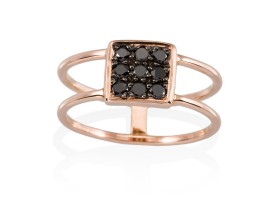 Ring in 18kt. Gold and diamonds