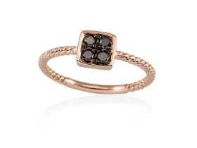 Ring in 18kt. Gold and diamonds