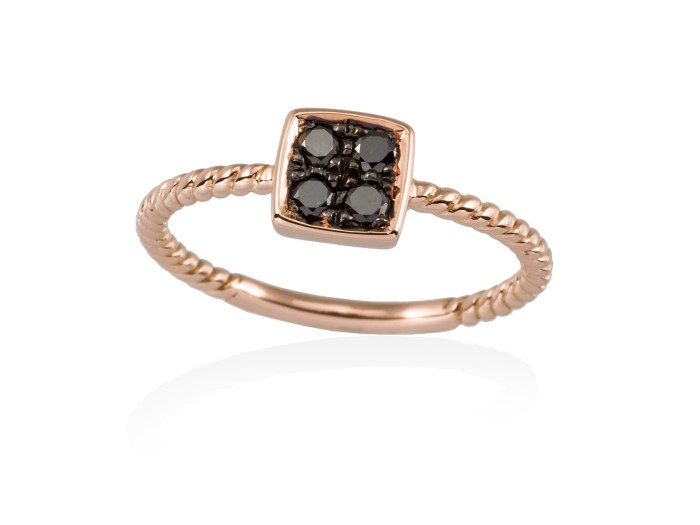 Ring in 18kt. Gold und Diamanten