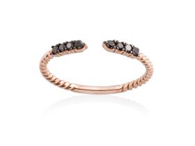 Ring in 18kt. Gold and diamonds