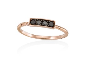 Ring in 18kt. Gold and diamonds