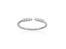 Ring in 18kt. Gold und Diamanten