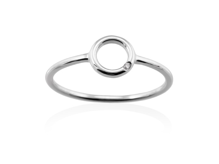 Ring in 18kt. Gold und Diamanten