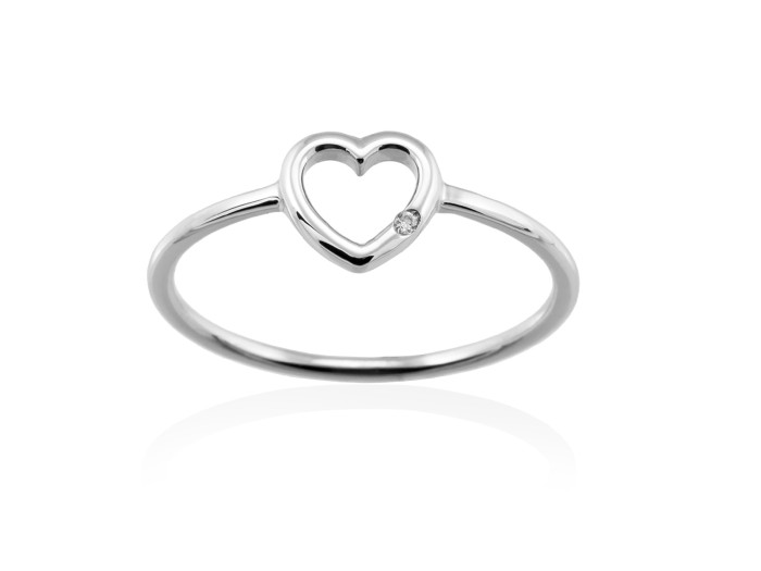 Ring in 18kt. Gold und Diamanten