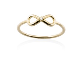 Ring in 18kt. Gold und Diamanten