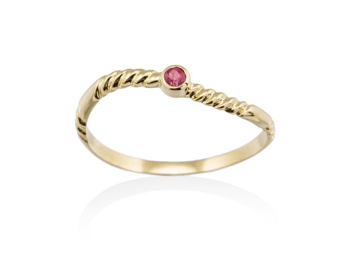 Ring in 18kt. Gold und Diamanten