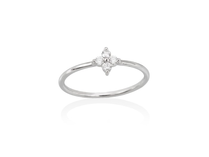 Ring   in 18kt. Gold und Diamanten