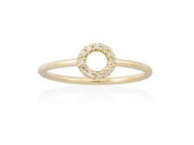 Ring in 18kt. Gold und Diamanten