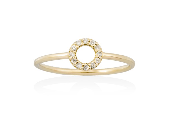 Ring in 18kt. Gold and diamonds