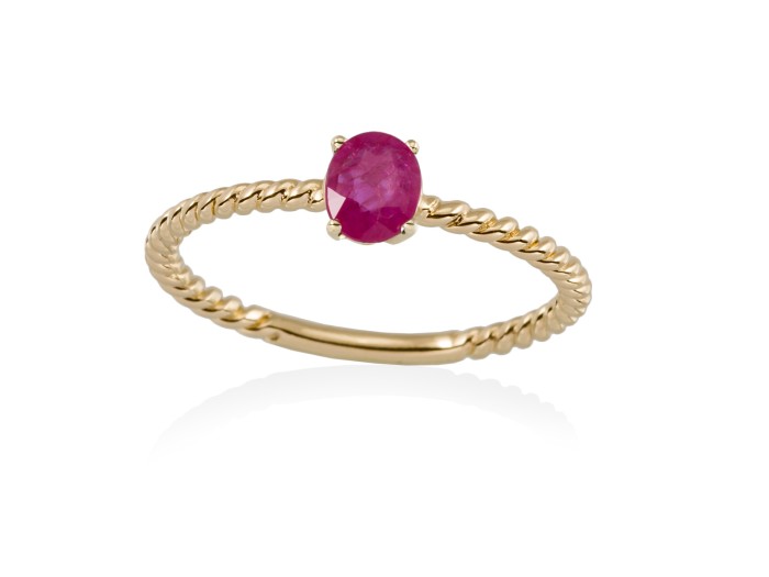 Anillo  en Oro 18Kt.