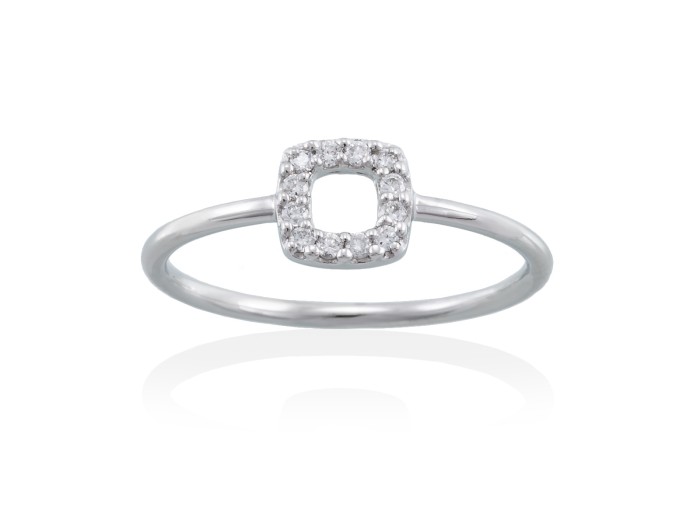 Ring in 18kt. Gold und Diamanten