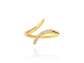 Ring   in 18kt Gelbgold und Diamanten