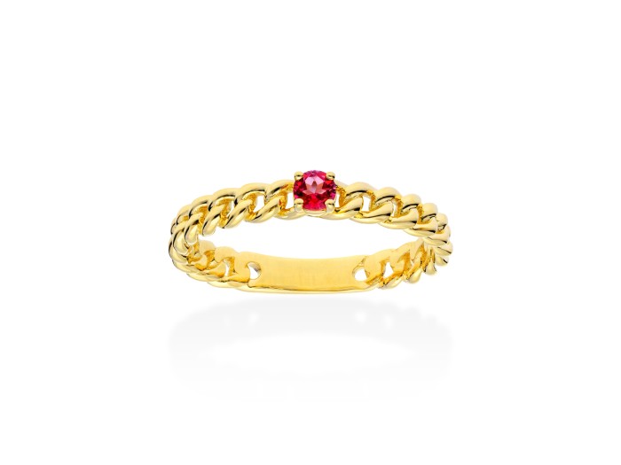 Anillo   en Oro amarillo 18Kt
