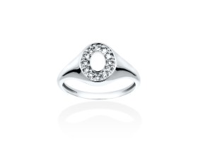 Anillo   en Oro amarillo 18Kt y diamantes