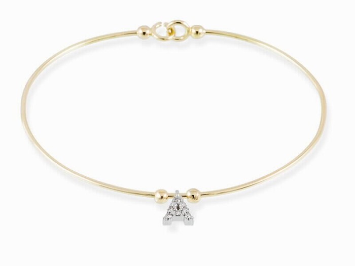 Pulsera en Oro 18Kt. y diamantes