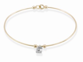 Bracelet in 18kt. Gold and diamonds