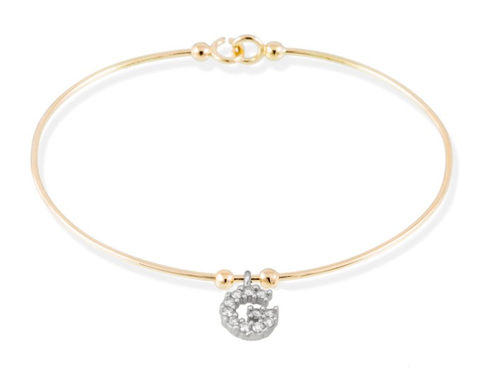 Pulsera en Oro 18Kt. y diamantes