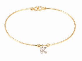 Bracelet in 18kt. Gold and diamonds