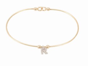 Bracelet in 18kt. Gold and diamonds