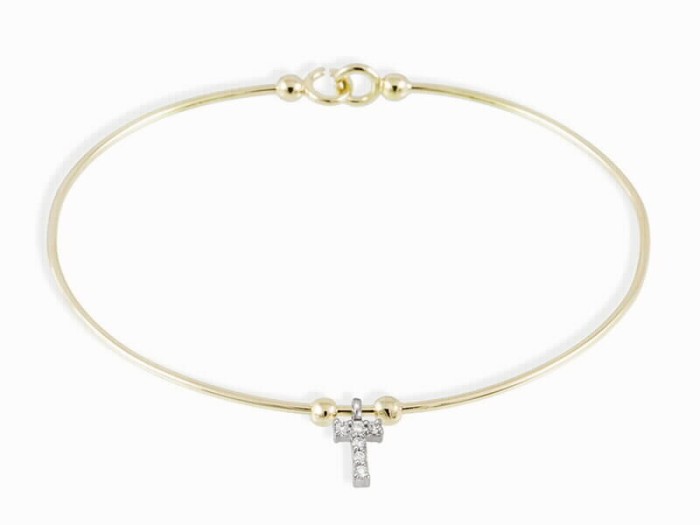 Pulsera en Oro 18Kt. y diamantes