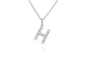 Halskette in 18kt. Gold und Diamanten