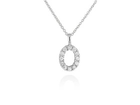 Halskette in 18kt. Gold und Diamanten