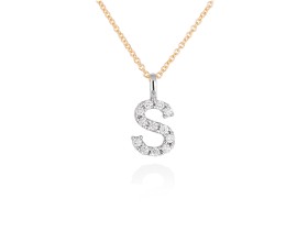 Necklace in 18kt. Gold and diamonds