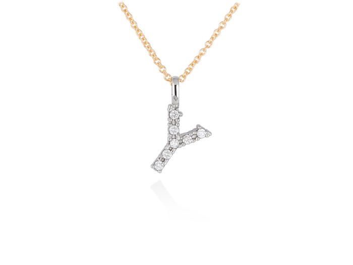 Necklace in 18kt. Gold and diamonds