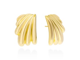 Earrings Eclat maxi in silver