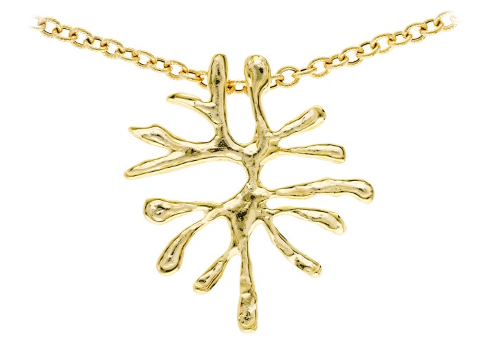 Colgante de plata grande